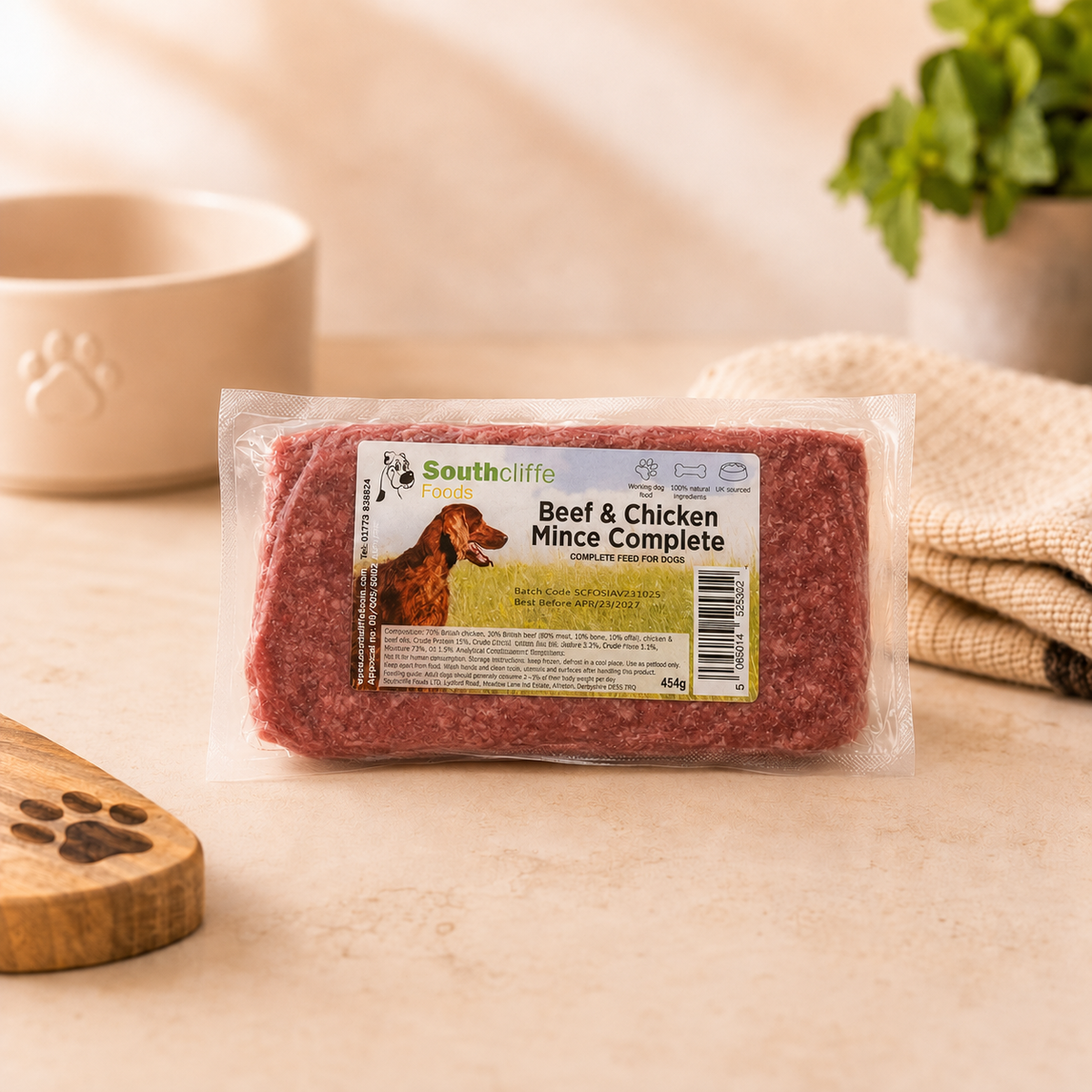 Southcliffe Beef & Chicken Complete - 24 x 454g 80/10/10