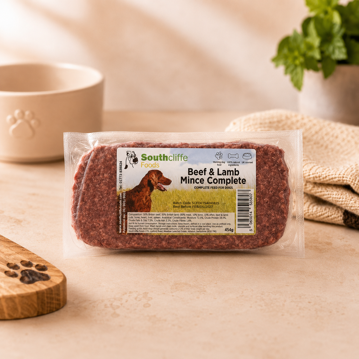Southcliffe Beef & Lamb Complete - 24 x 454g 80/10/10