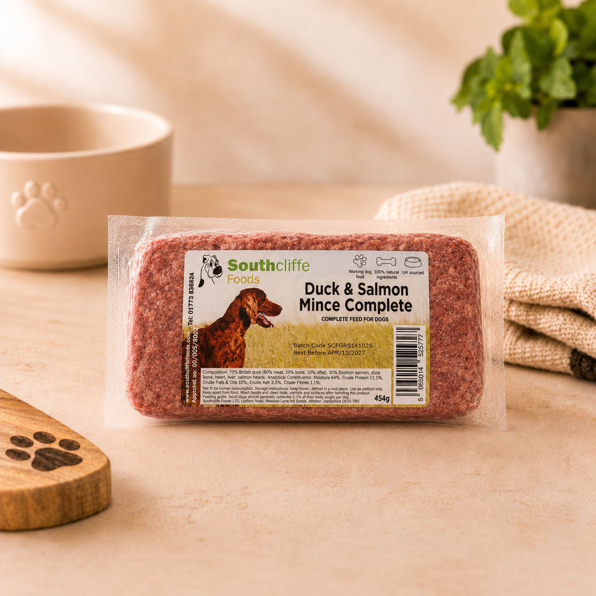 Southcliffe Duck & Salmon Complete - 24 x 454g 80/10/10