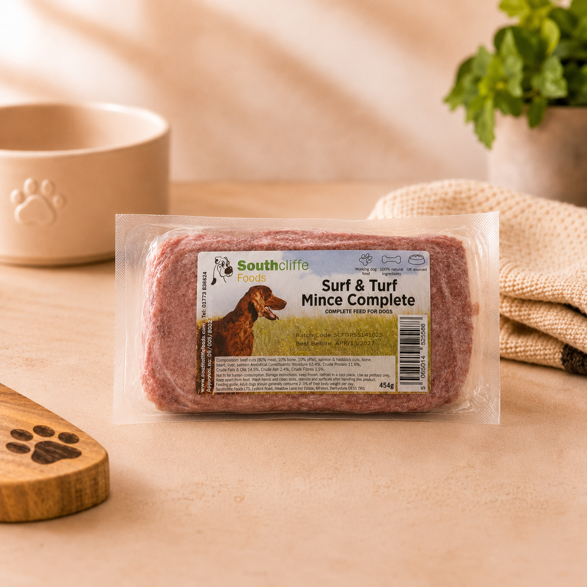 Southcliffe Surf & Turf Complete - 24 x 454g 80/10/10