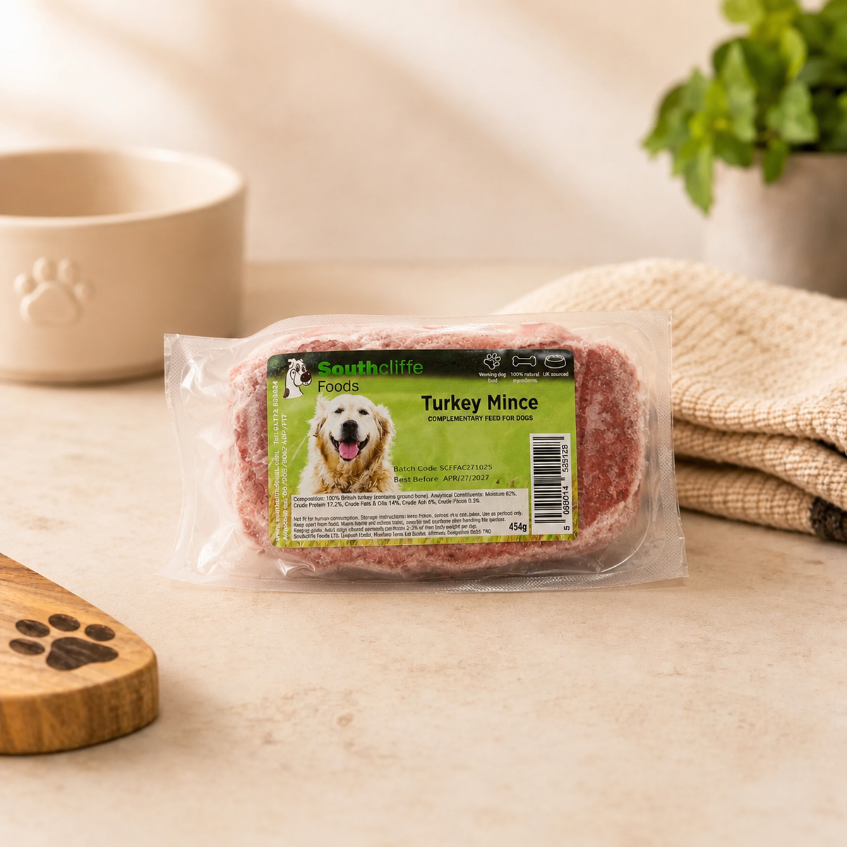 Southcliffe Turkey Mince - 24 x 454g 90/10