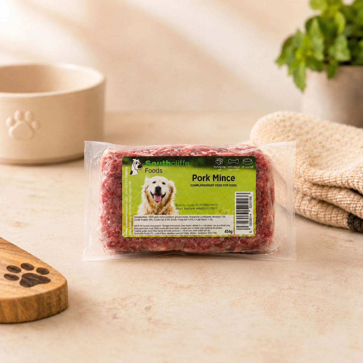 Southcliffe Pork Mince - 24 x 454g 90/10